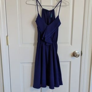 Royal blue dress